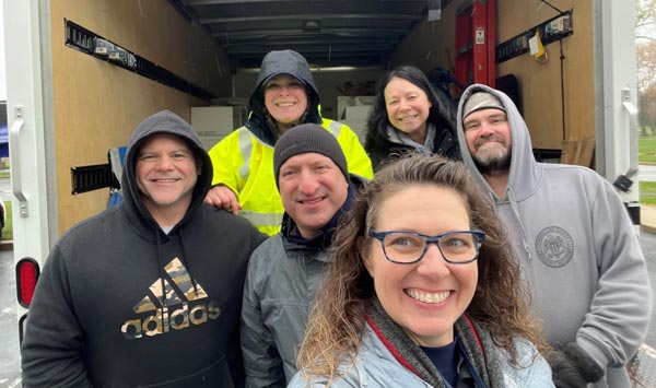 Vets food drive