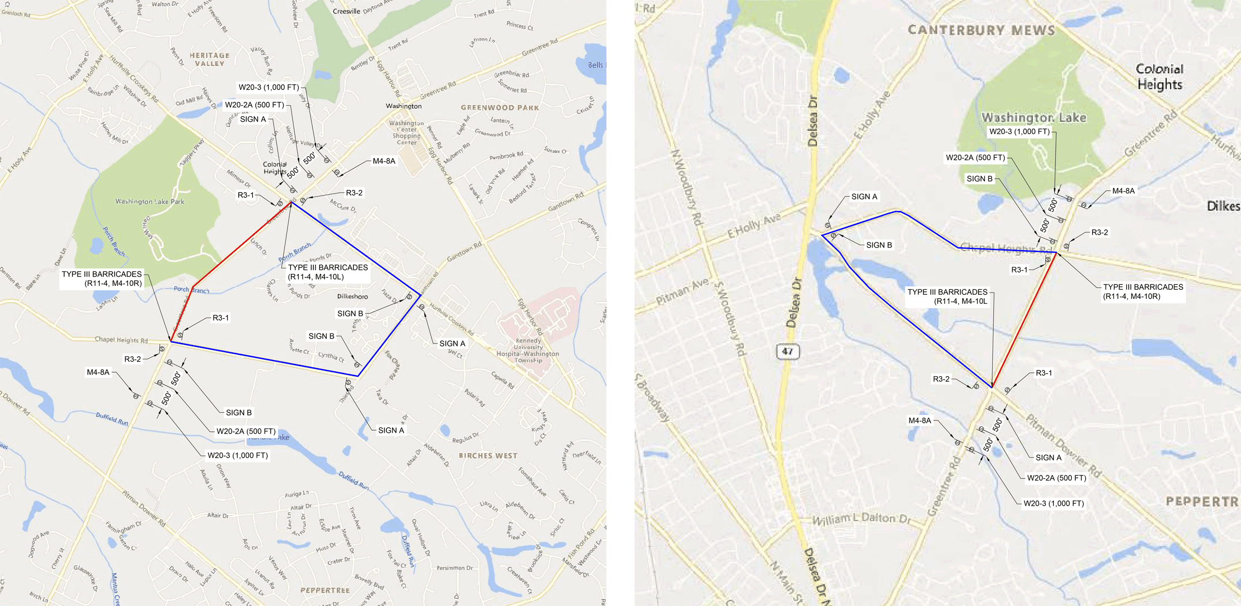 Detour Maps